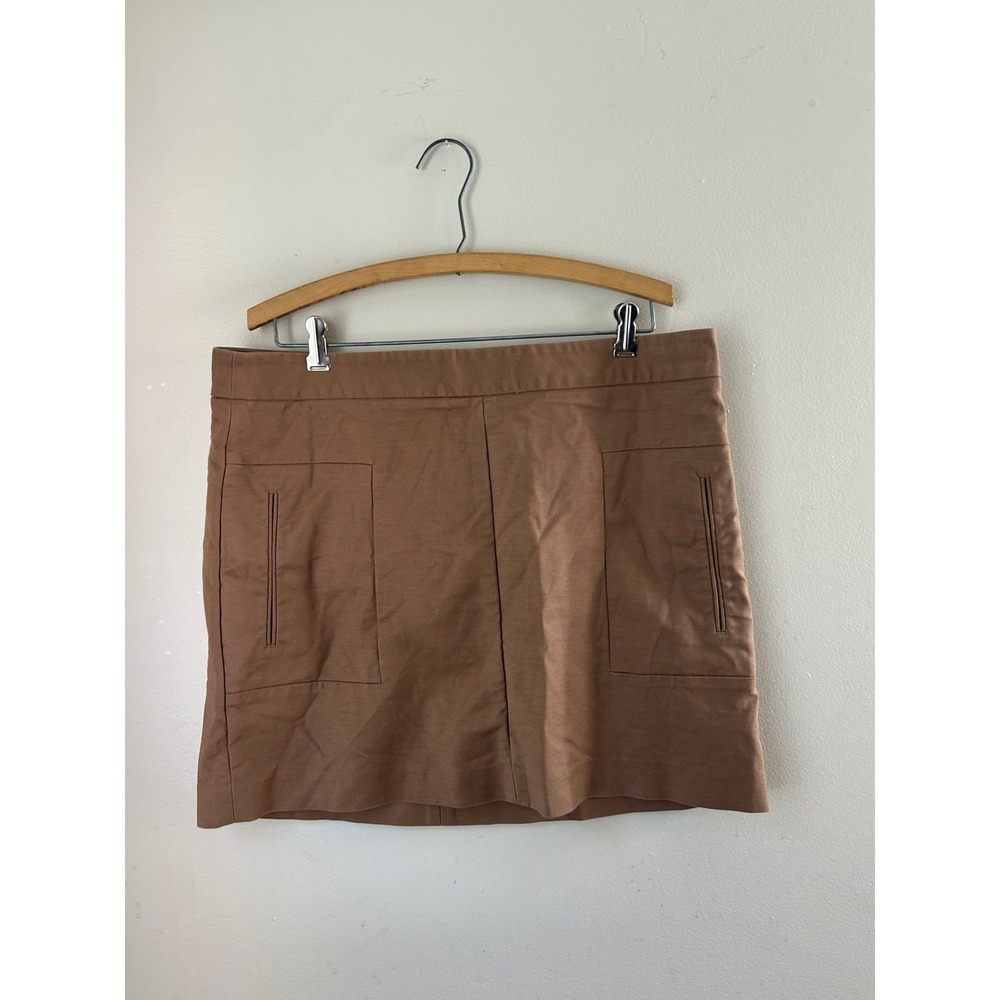 Gap‎ Women's Skirt Size 14 Brown Pockets Utility Gorpcore Streetwear